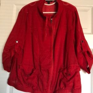 Torrid Sheer Retro Zip Top 80’s 1 💋